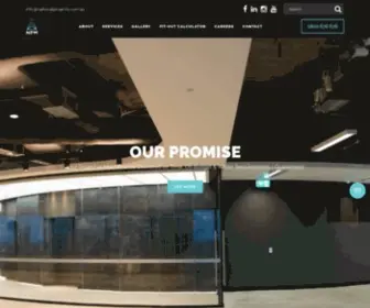 Nationalprojects.com.au(Commercial projects) Screenshot