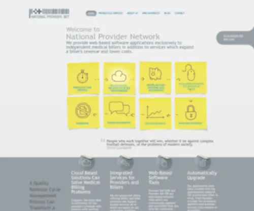 Nationalprovider.net(NPN) Screenshot