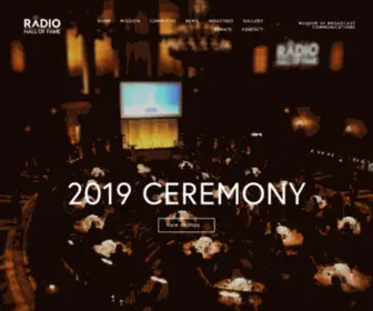 Nationalradiohalloffame.com(The Radio Hall Of Fame) Screenshot
