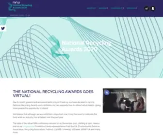 Nationalrecyclingawards.com(National Recycling Awards & Forum) Screenshot