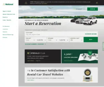 Nationalrentalcar.com(Fast & Convenient Car Rental at 1) Screenshot