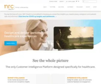 Nationalresearch.com(NRC Health) Screenshot