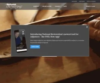 NationalreStore.com(National Restorations) Screenshot