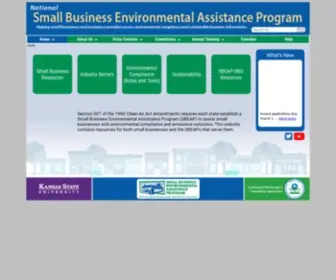 Nationalsbeap.org(National Small Business Environmental Program) Screenshot