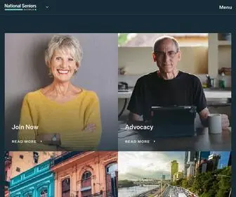 Nationalseniors.com.au(National Seniors) Screenshot