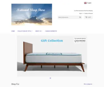 Nationalsleepstore.com(National Sleep Store) Screenshot