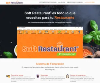 Nationalsoft.com.py(Administración Restaurante) Screenshot