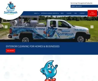 Nationalsoftwash.com(National SoftWash) Screenshot