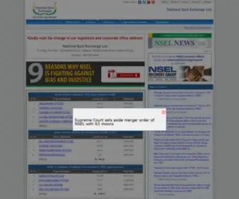 Nationalspotexchange.com(National Spot Exchange Limited) Screenshot