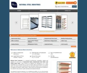 Nationalsteelindustries.co.in(National Steel Industries) Screenshot