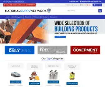 Nationalsupplynetwork.com(National Supply Network) Screenshot