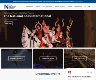 Nationaltheatre.org.au(The National Melbourne) Screenshot