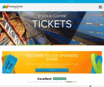 Nationalticket.com(National Ticket Company) Screenshot