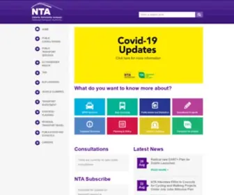 Nationaltransport.ie(National Transport) Screenshot