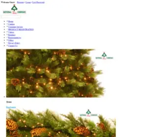 Nationaltree.com(National Tree Company) Screenshot