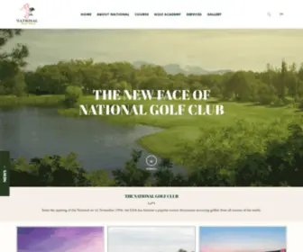 Nationalturkey.com(National Golf Club) Screenshot