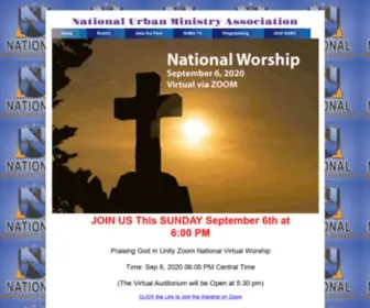 Nationalurbanministryassociation.org(National Urban Ministry Association Main Page) Screenshot