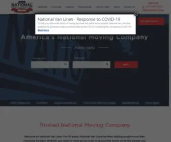 Nationalvanlines.com(National Van Lines) Screenshot