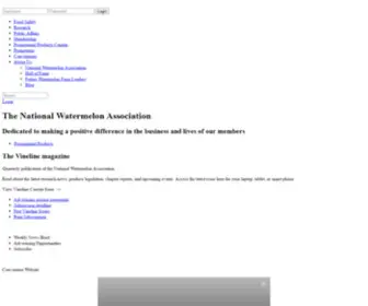 Nationalwatermelonassociation.com(Nationalwatermelonassociation) Screenshot