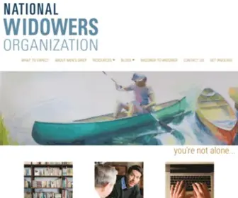 Nationalwidowers.org(National Widowers' Organization) Screenshot