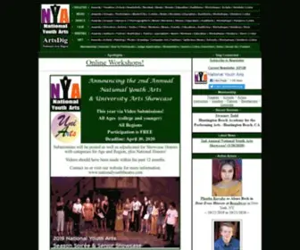 Nationalyouththeatre.com(Arts) Screenshot