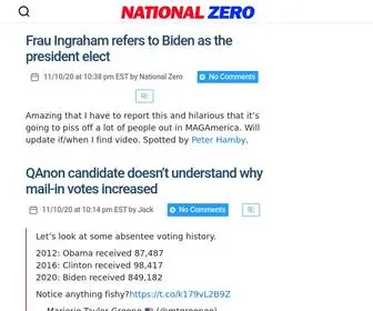 Nationalzero.com(National Zero) Screenshot