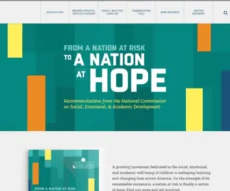 Nationathope.org(A Nation At Hope) Screenshot