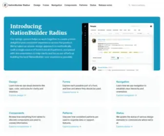 Nationbuilder.design(NationBuilder Radius) Screenshot
