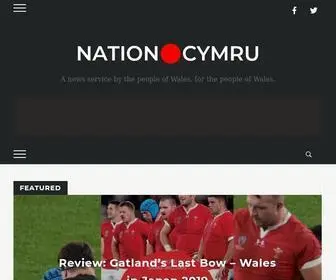 Nation.cymru(A news service by the people of Wales) Screenshot
