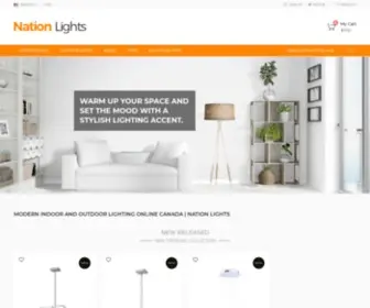 Nationlights.com(Nation Lights) Screenshot