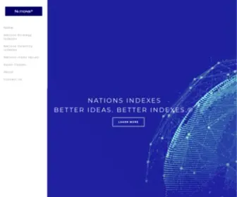 Nations.com(The world's leading independent developer of volatility and option strategy indexes) Screenshot