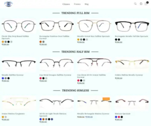 Nationsoptics.com(Eyewear, Eyeglasses, Certified Optician) Screenshot