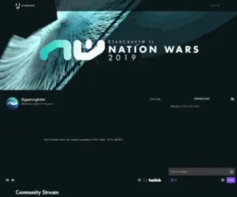 Nationwars.tv(Nation Wars 2019) Screenshot