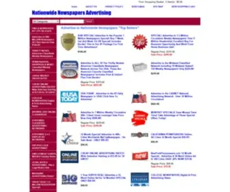 Nationwideadvertising.com(Nationwide Newspapers Advertising Nationwide Newspapers Advertising) Screenshot
