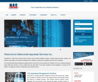 Nationwideappraisals.com(Nationwide appraisals services) Screenshot