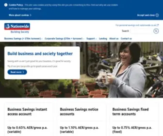 Nationwidecommercial.co.uk(Nationwide for Businesses) Screenshot