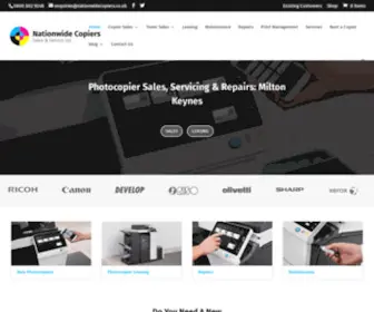 Nationwidecopiers.co.uk(Nationwidecopiers) Screenshot