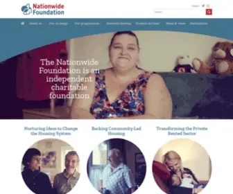 Nationwidefoundation.org.uk(Our vision is for everyone in the UK to have access to a decent home which they can afford) Screenshot