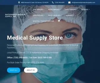 Nationwidemedicalsupplies.com(Nationwide Medical Supply) Screenshot