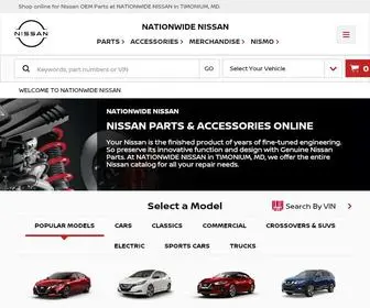 Nationwidenissanparts.com(Nissan Parts & Accessories Online) Screenshot