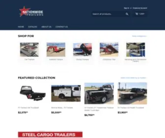 Nationwideonlinetrailersales.com(Nationwide Trailer Sales) Screenshot