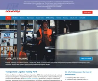 Nationwidetraining.com.au(Nationwide Training Perth) Screenshot