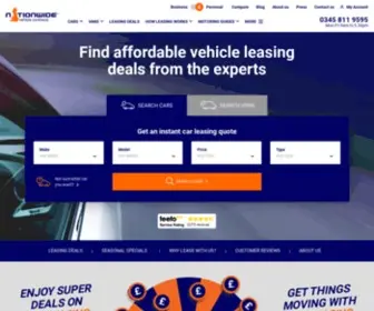 Nationwidevehiclecontracts.co.uk(Vehicle Leasing from Nationwide Vehicle Contracts) Screenshot