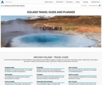 Nat.is(TRAVEL GUIDE OF ICELAND) Screenshot