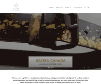 Natisagroup.com(Handmade with love from Canada) Screenshot