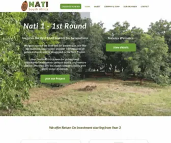 Natisouthafrica.com(Join Our Agribusiness Opportunity) Screenshot