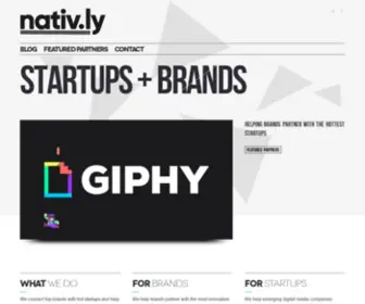 Nativ.ly(A digital media company) Screenshot