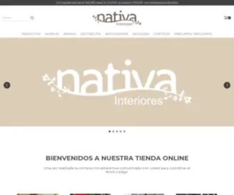 Nativainteriores.com.ar(Nativa Interiores) Screenshot