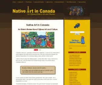 Native-ART-In-Canada.com(Canadian Native Art) Screenshot