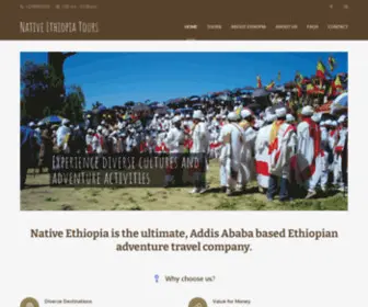 Native-Ethiopia.com(Native Ethiopia Tours) Screenshot